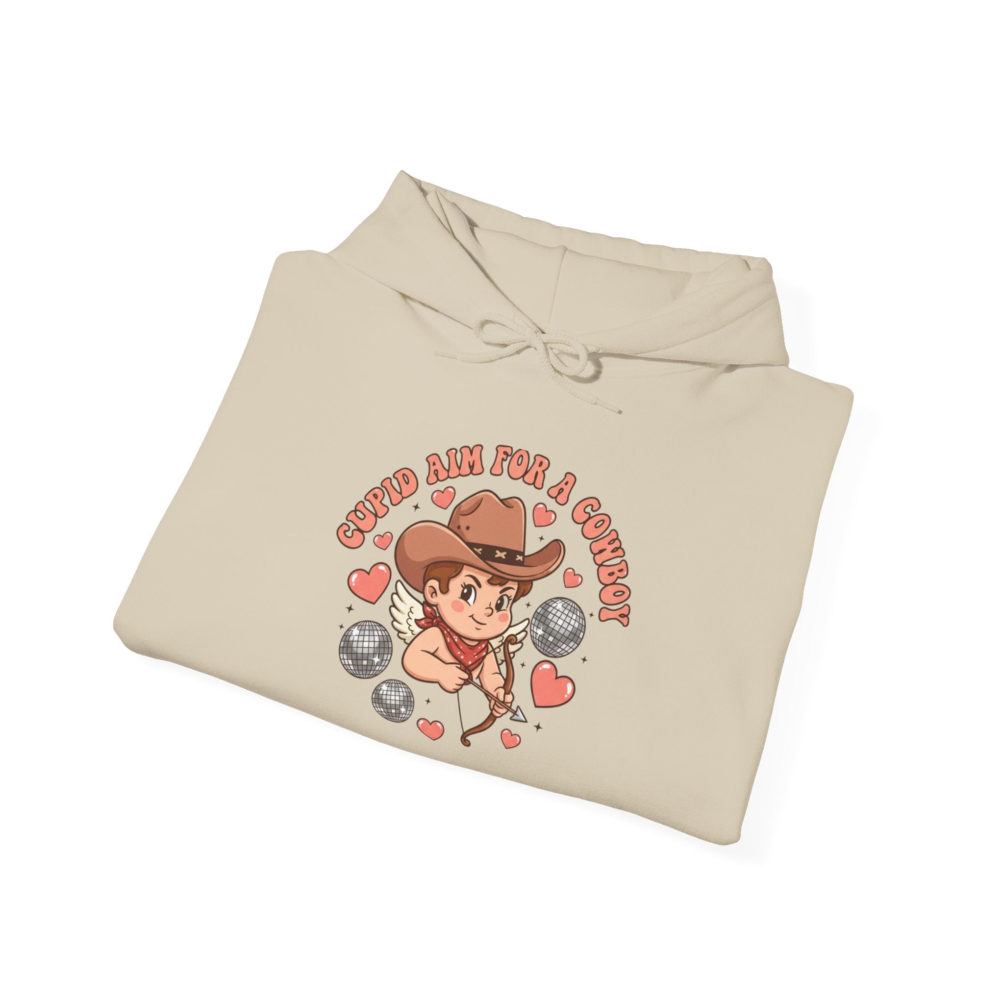 Cowgirl Heart Badge Hoodie | Western Valentine, Rope Boots Design