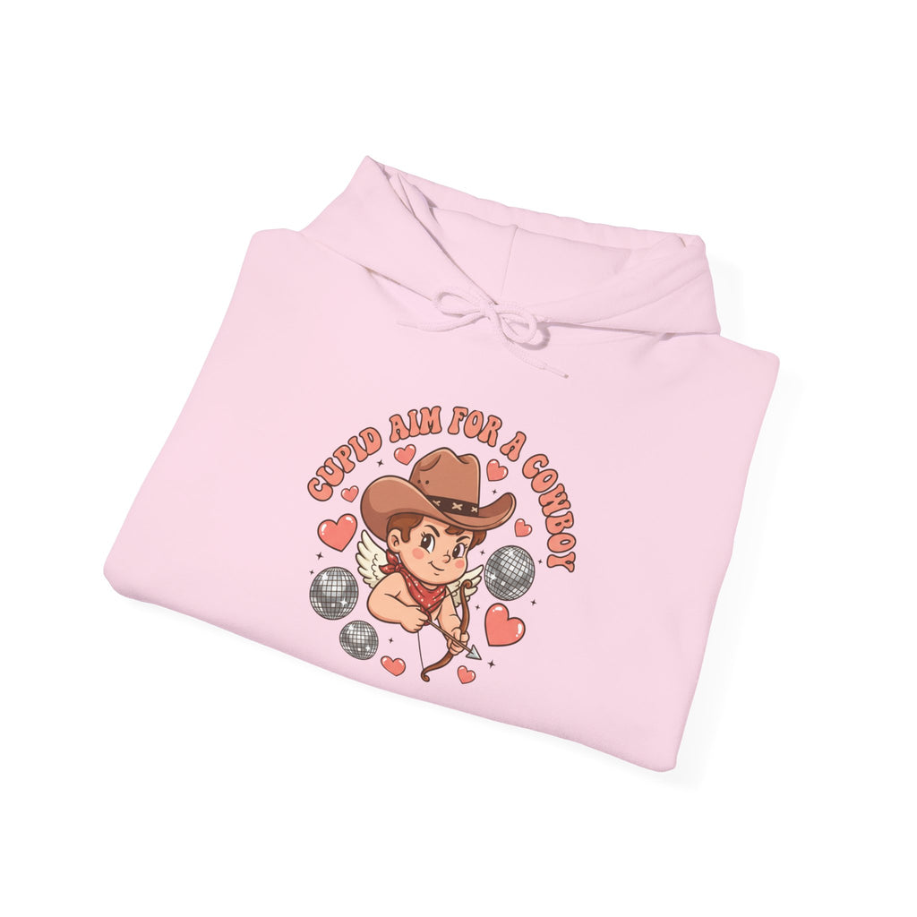 Cowgirl Heart Badge Hoodie | Western Valentine, Rope Boots Design