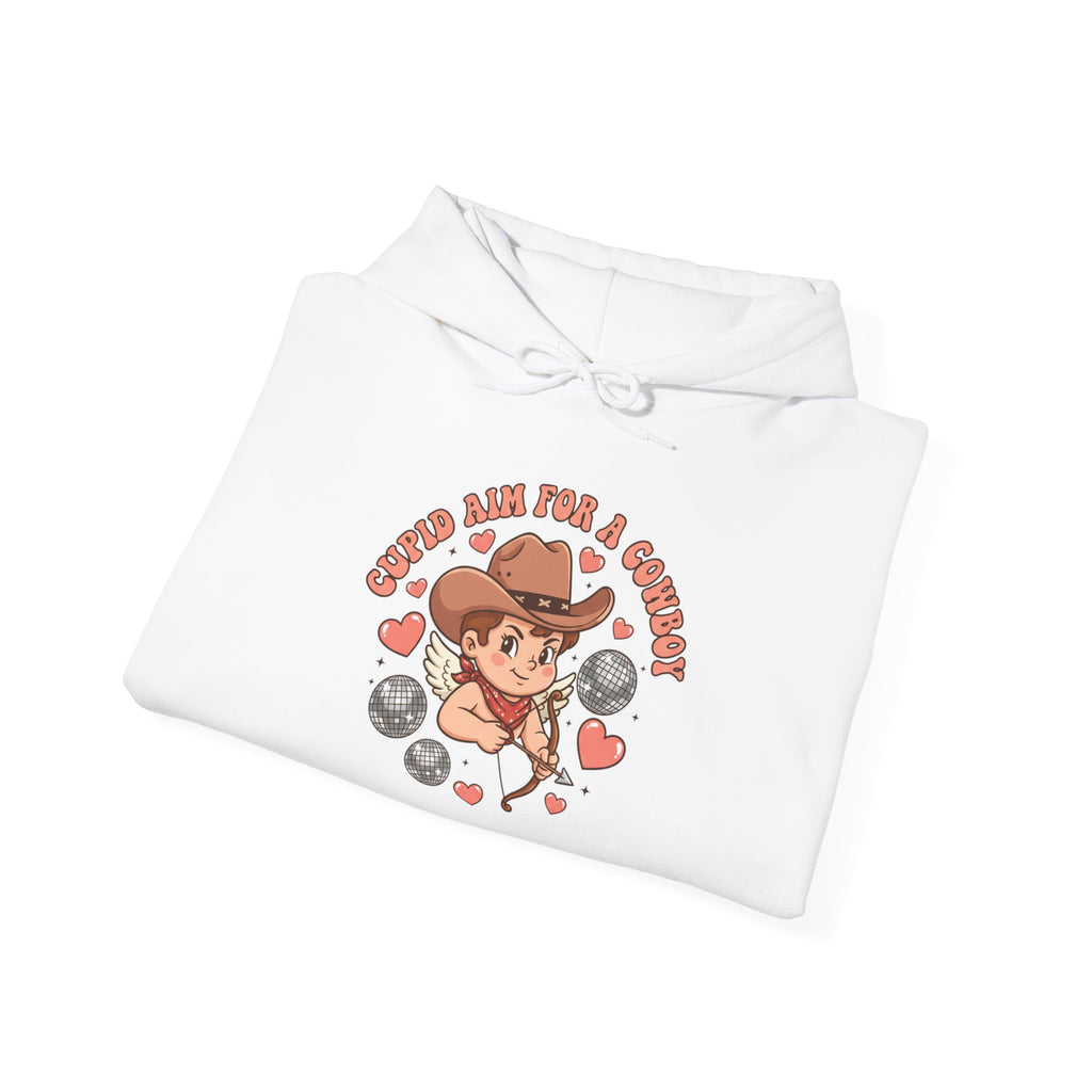 Cowgirl Heart Badge Hoodie | Western Valentine, Rope Boots Design