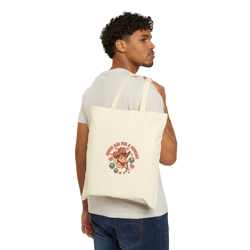 “Cupid Aim for a Cowboy” Tote | Western Valentine