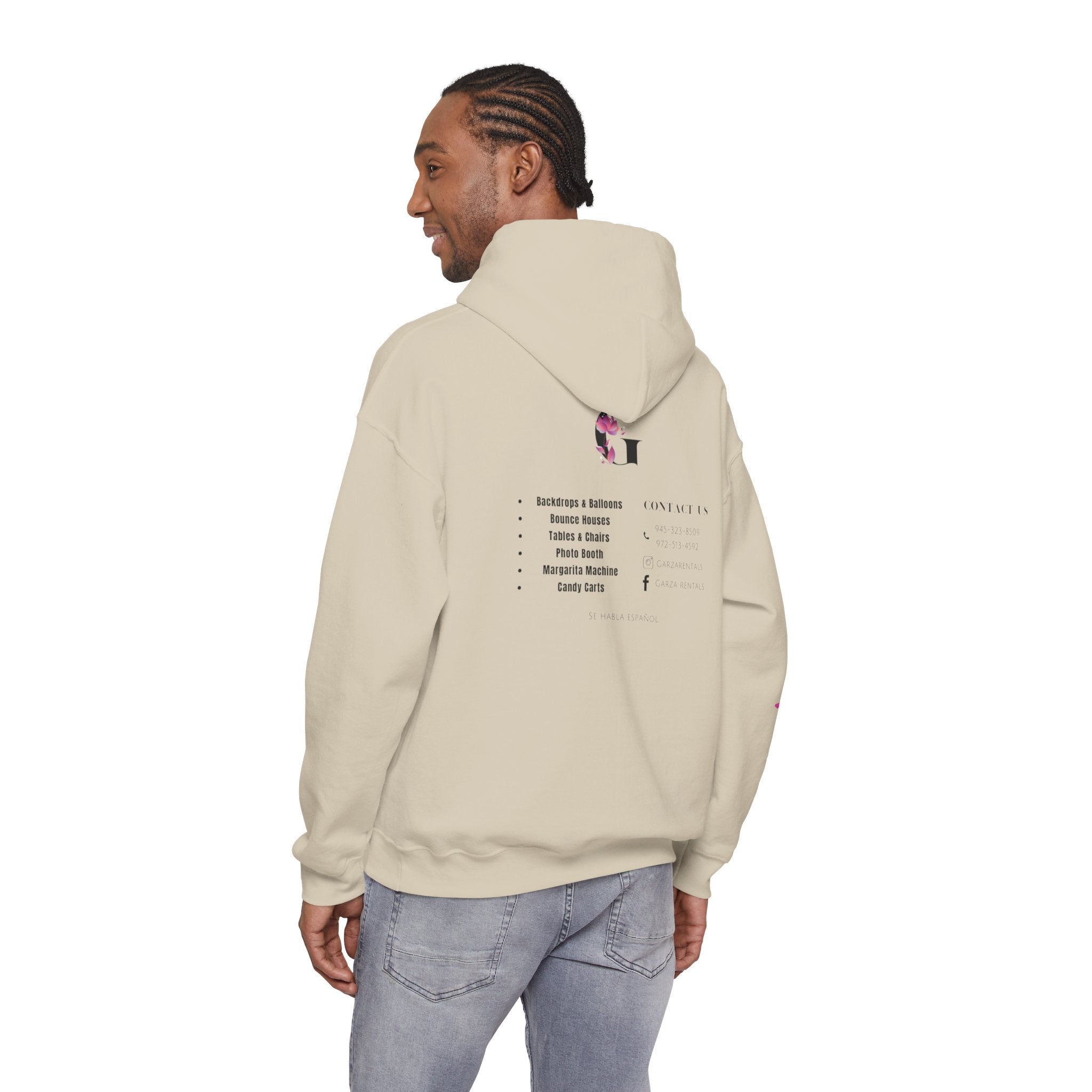 Garza Rentals Logo Hoodie — Pullover