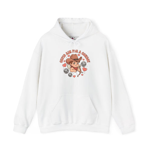 Cowgirl Heart Badge Hoodie | Western Valentine, Rope Boots Design